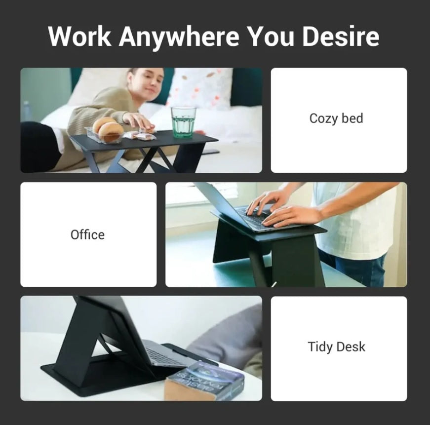 Foldable Lightweight Laptop and Tablet Stand
